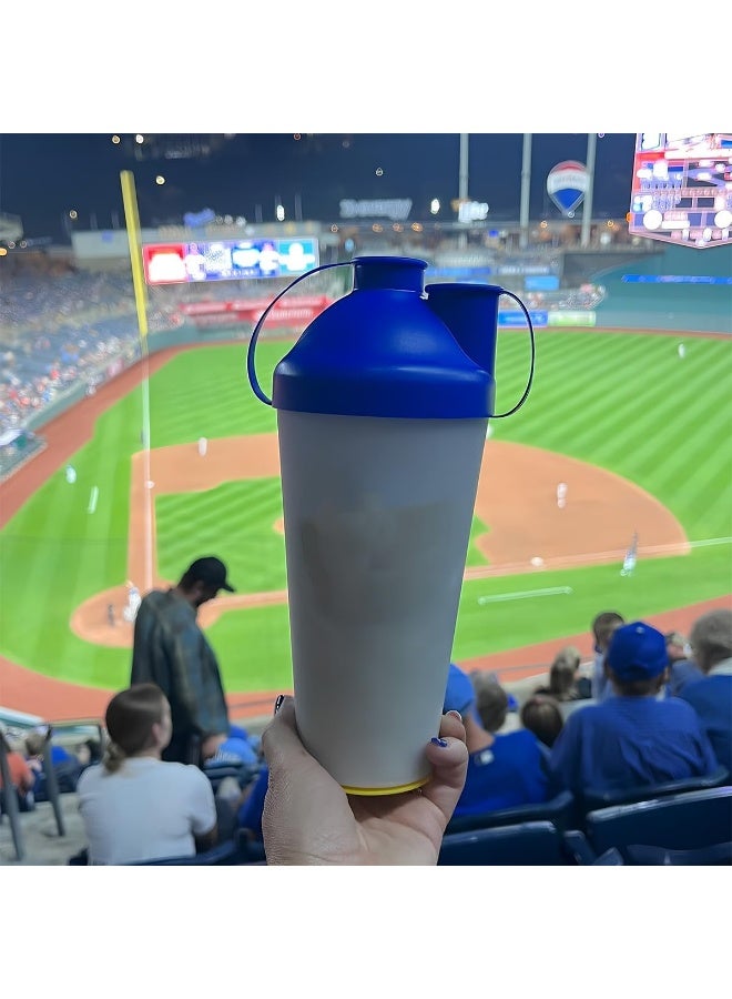 Sunflower Seed Snack Cup – Reusable Seed u0026 Shell Holder, Portable Outdoor Sports Travel Snack Container with Shell Spit Cup Leak-Proof Waste Collector for Pumpkin Seeds Nuts Pistachios - Image 3
