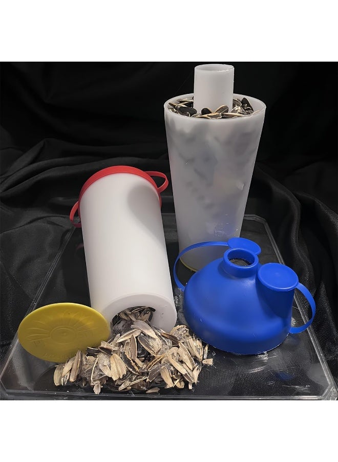 Sunflower Seed Snack Cup – Reusable Seed u0026 Shell Holder, Portable Outdoor Sports Travel Snack Container with Shell Spit Cup Leak-Proof Waste Collector for Pumpkin Seeds Nuts Pistachios - Image 2