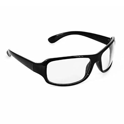 Vast Wraparound 24 Hour Driving Clear Glasses For HD Vision UV Protection Goggles for Riding Driving Travelling Sports Outdoors | With Scratch Resistant Coating (CLEAR) - Image 4
