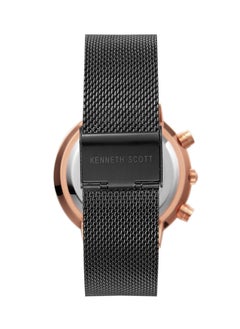KENNETH SCOTT Stainless Steel Analog Wrist Watch K22133-KMBB  - Image 3
