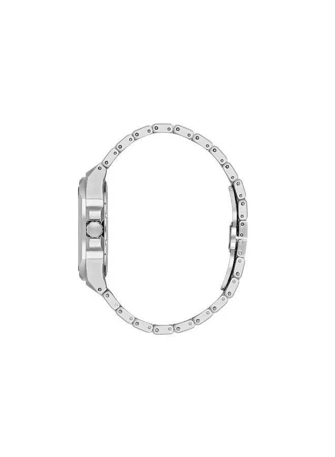 دانيل كلاين ساعة رجالية ستانلس ستيل | هيكل من سبيكة فضية | تناظري | قرص دائري أخضر داكن بنمط شعاعي | حركة كوارتز يابانية | فاخرة | مقاومة للماء حتى عمق 50 مترًا