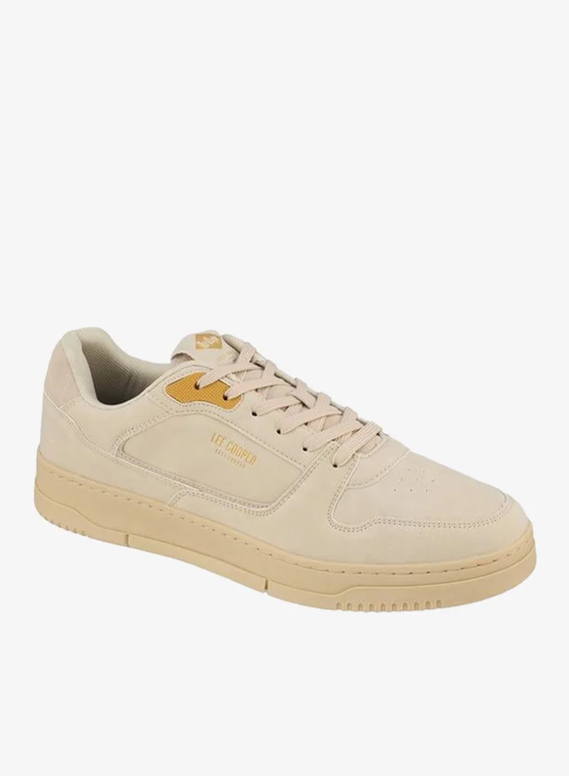 Lee Cooper TAUPE Men Lace-Up Ankle Sneakers for Men | Best Price UAE