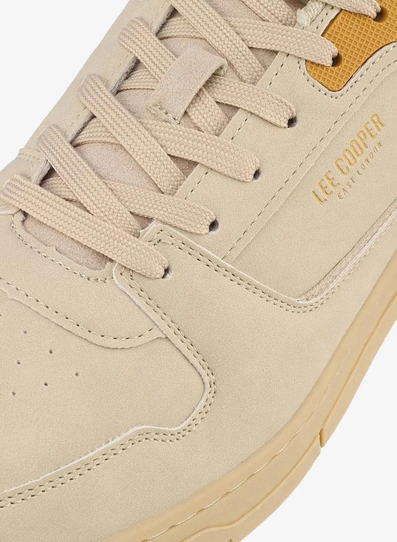 Lee Cooper TAUPE Men Lace-Up Ankle Sneakers for Men | Best Price UAE