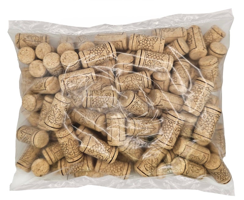 LD Carlson 8 x 134 First Quality Straight Wine Corks 100Bag 