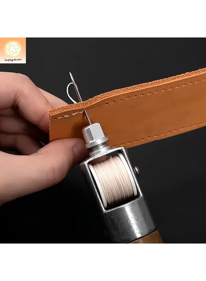 مجموعة احترافية للخياطة الجلدية، طقم خياطة يدوي مكون من سبع قطع لإصلاح الأحذية والحقائب بنفسك - Image 2