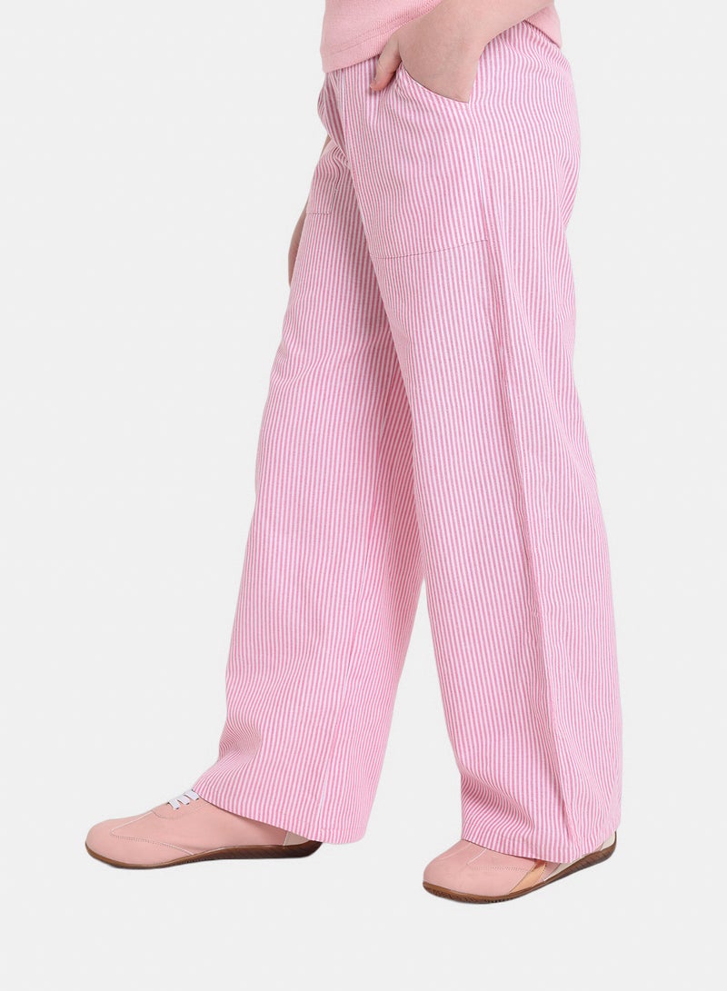 Junior Girls Linen Pant - Image 3
