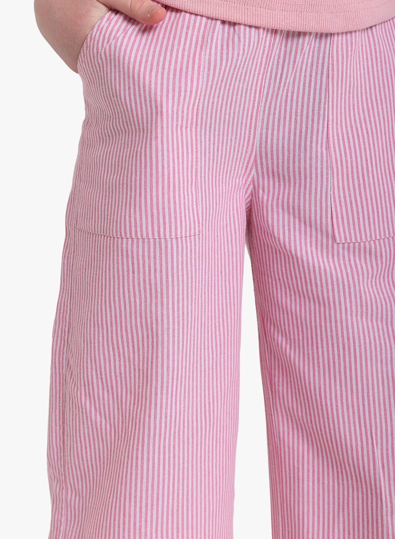 Junior Girls Linen Pant - Image 2
