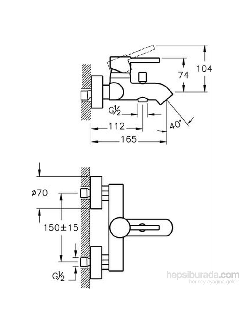 Artema - Minimax S Bathroom Faucet - Image 1