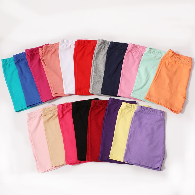Supply Children'S Pure Cotton Shorts Summer Girls' Anti-Exposure Multi-Color Boxer Shorts Little Girls' Dance Leggings - Image 5
