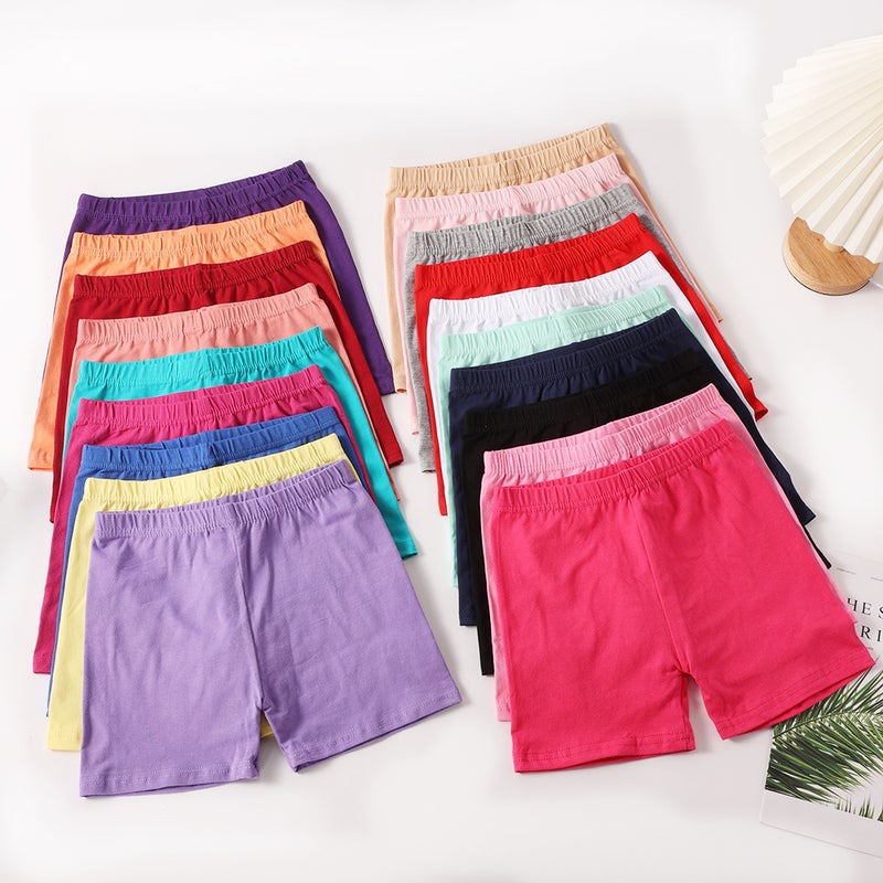 Supply Children'S Pure Cotton Shorts Summer Girls' Anti-Exposure Multi-Color Boxer Shorts Little Girls' Dance Leggings - Image 3