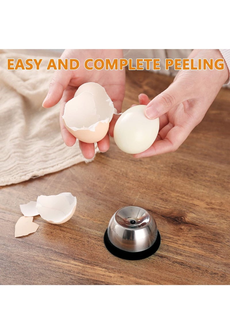SYOSI Egg Hole Puncher 2pcs Stainless Steel Egg Piercer Egg Opener Tool with Non Slip Silicone Mat Egg Cups for Raw Soft Hard Boiled Egg Egg Puncher Kitchen Tools for Home Restaurant  - Image 5