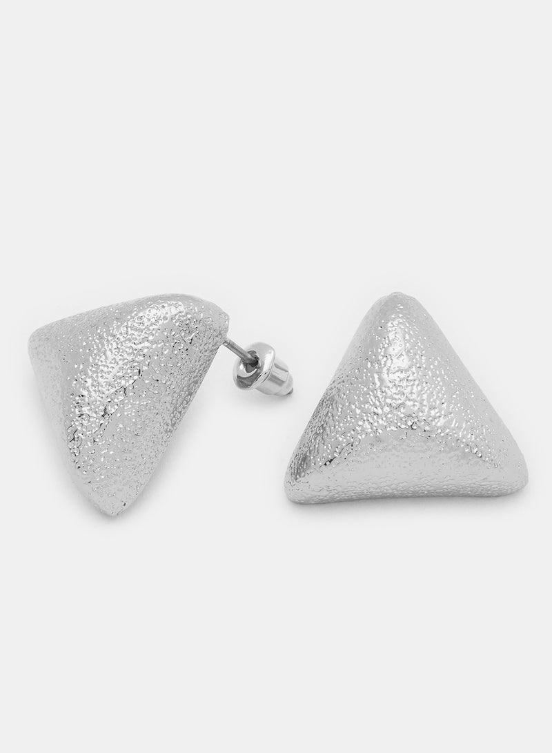 Silver Plated Earrings - Image 1