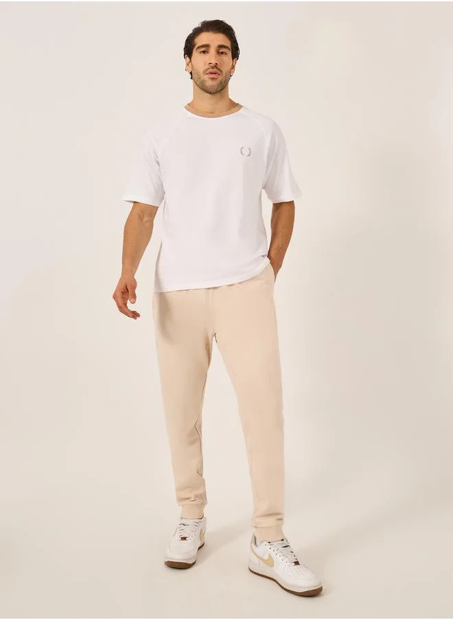 Styli Styli Printed Raglan Sleeves Oversized T-Shirt