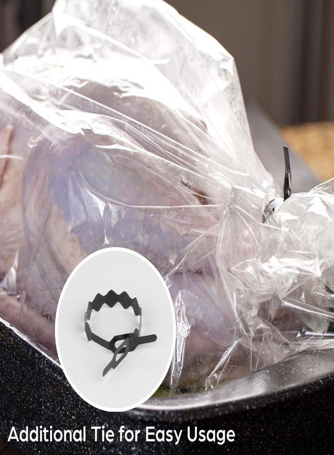 WRAPOK Oven Cooking Bags Large Size Turkey Roasting Baking Bag For Meats Ham Ribs Poultry Seafood, 21.6 x 23.6 Inch - 10 Bags Total(Pack of 1) - Image 3