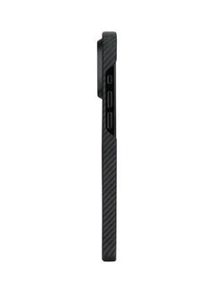 PITAKA iPhone 15Pro Case Fusion Weaving MagEZ 600D Back Cover / No Signal Interference / Wireless Charging Friendly / Camera Protection - Overture  - Image 3