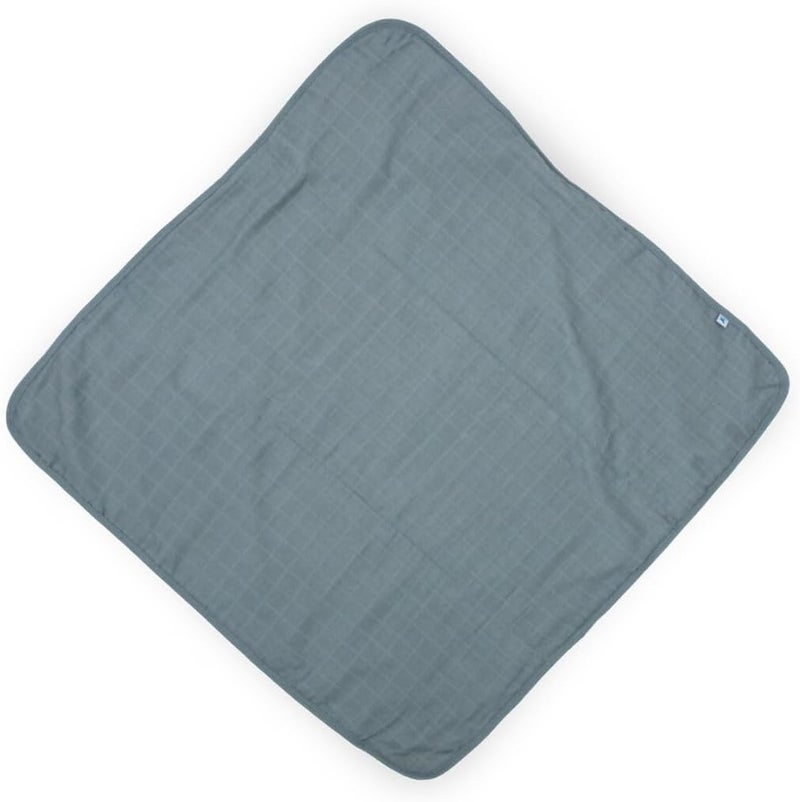 Little Unicorn Hooded Infant Towel in Sea Color - Image 2