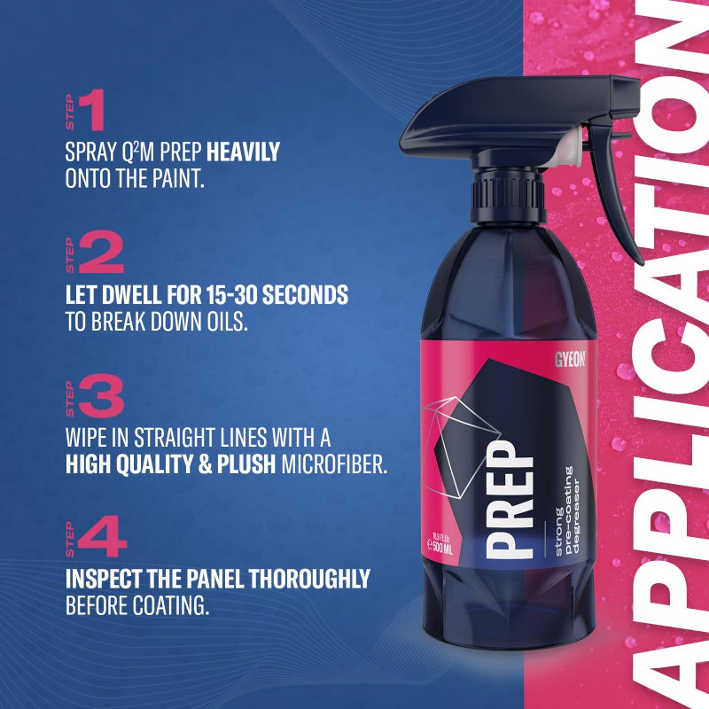 GYEON Prep Redefined 500 ml - Pre Coating Car Prep Spray | Ceramic Coating Prep Spray for Proper Ceramic Coating Application - Image 4