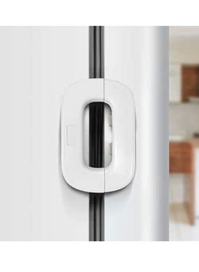 FALMER - Refrigerator And Freezer Door Lock White - Image 1