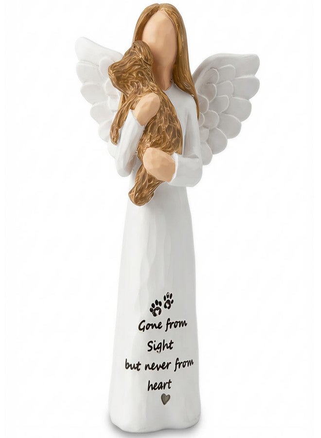 Nexoria Dog Memorial Gift for Loss of Dog, Pet Loss Sympathy Gifts, in Memory Angel Figurine for Dogs, Hand-Painted Resin Statue, Remembrance Decor for Pet Lovers - Image 1