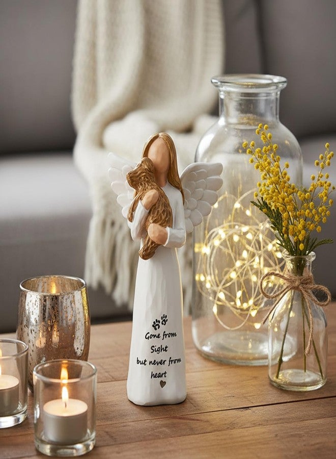Nexoria Dog Memorial Gift for Loss of Dog, Pet Loss Sympathy Gifts, in Memory Angel Figurine for Dogs, Hand-Painted Resin Statue, Remembrance Decor for Pet Lovers - Image 5