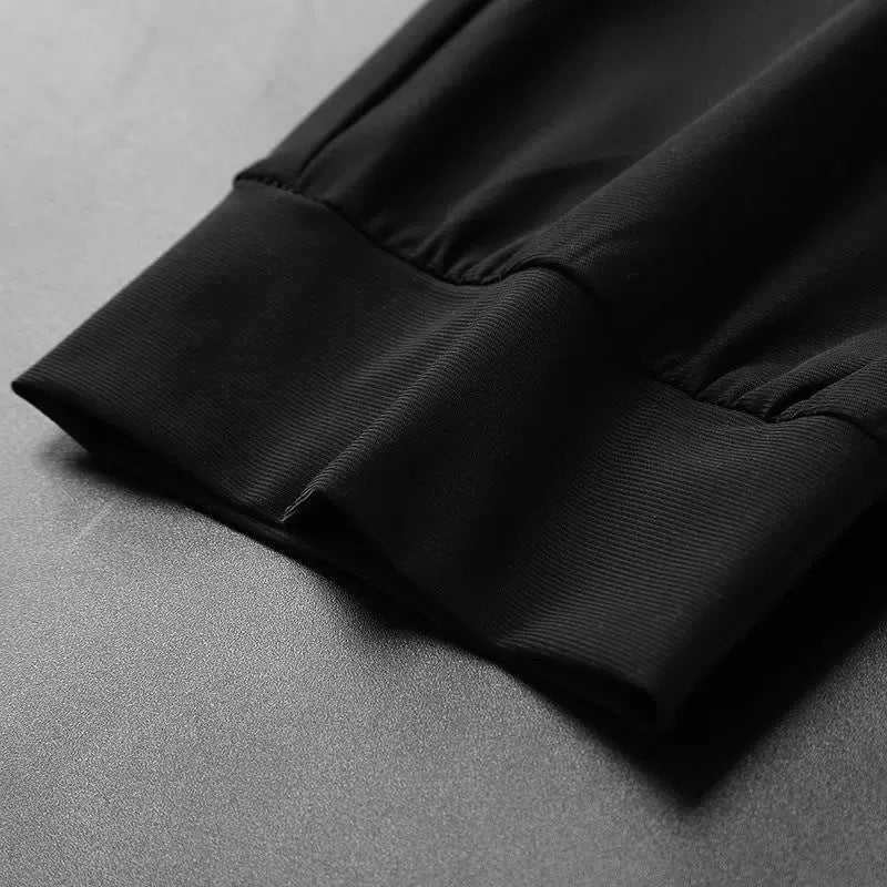 Manufacturer Of Thin Ice Silk Stretch Warp Knitted Trousers For Men And Women, Large Size Trousers Live Broadcast Street Stall Supply Can Print Logos - Image 5