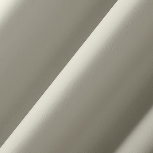 Sun Zero Soho 2-pack Blackout Energy Efficient Grommet Curtain Panel Pair, 54" x 108", Pearl - Image 3