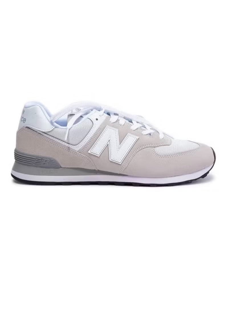 New Balance 574 Low Top Sneakers Light Gray/White - Image 1