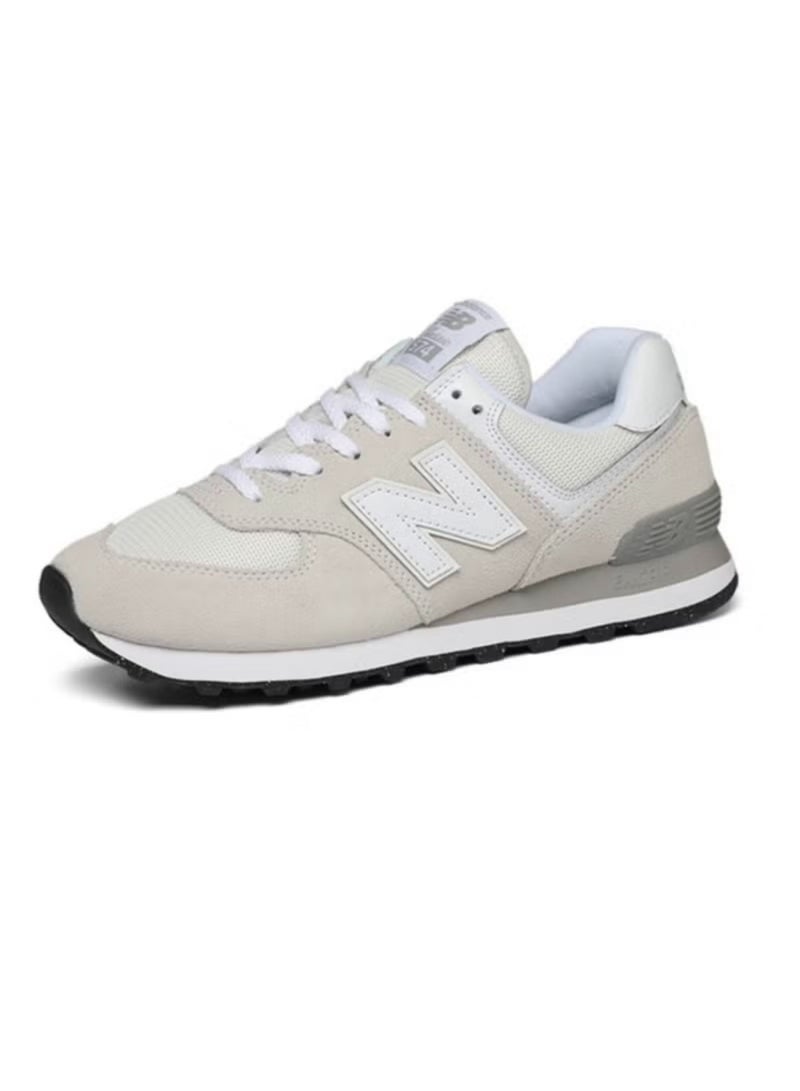 New Balance 574 Low Top Sneakers Light Gray/White - Image 3