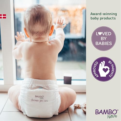 Bambo Nature Premium Baby Tape Diapers for Baby Small Size (3-6 Kgs) - Super Absorbent, Breathable, Extra Soft, Dermatologically Tested, Hypoallergenic Infant Nappies With Wetness Indicator, 180 Count (30 Count, Pack of 6) - Image 5