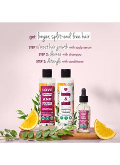 love beauty and planet Length And Strength Shampoo With Curry Leaves, Biotin And Mandarin 200Ml  - Image 5