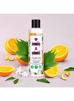 love beauty and planet Length And Strength Shampoo With Curry Leaves, Biotin And Mandarin 200Ml  - Image 3
