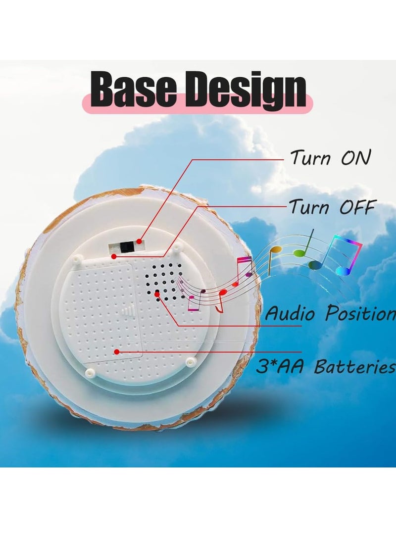 KASTWAVE Unicorn Snow Globes for Girls, 100MM Pink Glitter Glass Snow Globes for Adults Kids Birthday Gift, Rotating Unicorn Music Box with Music for Home Decoration Girls, Babies Birthday (Pink) - Image 3