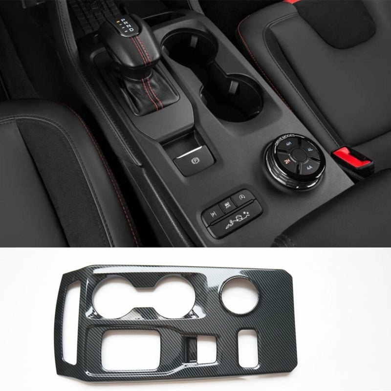 ZiWen Interior Trims Sport Gear Panel Center Console Cover Accessories for Ford Ranger Everest 2024 2025 BRaptor
