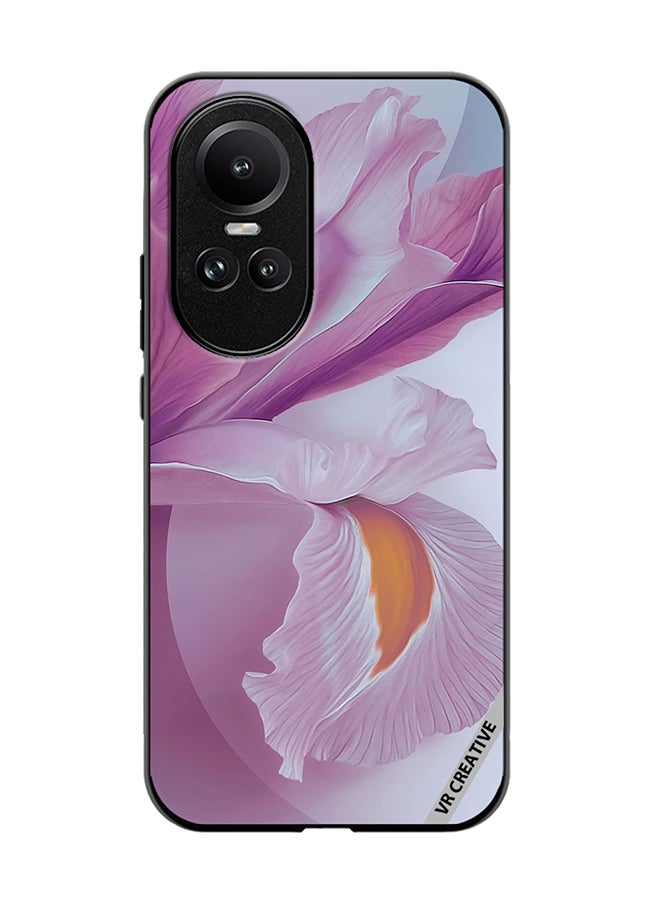 VR CREATIVE Protective Case Cover For Oppo Reno 10 Pro Flower Design Multicolour - Image 1