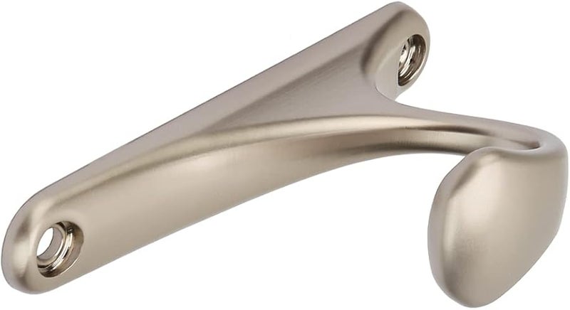 Champagne Metal Single Coat Hook Wall Door Hanger for Bathroom Towel Hat - Image 5