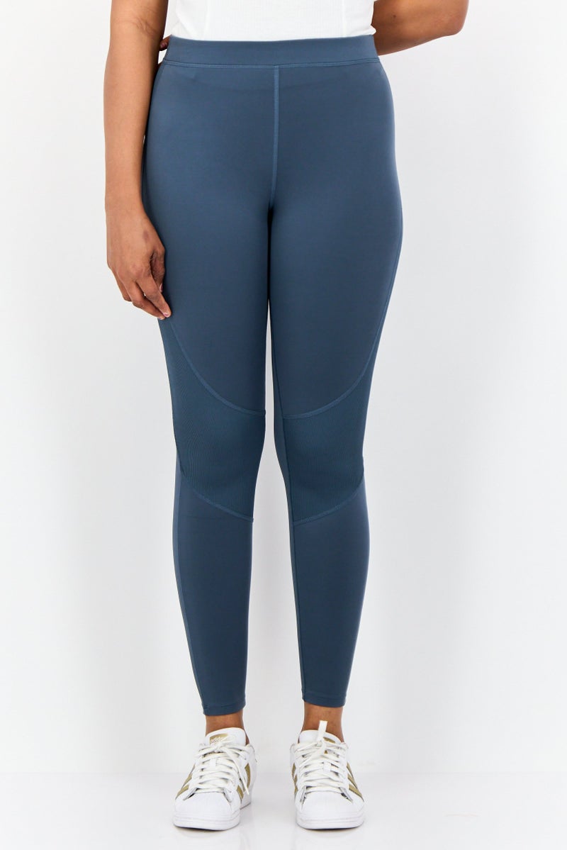 Reebok Women Sportswear Fit Running Leggings, Slate Blue - Image 1