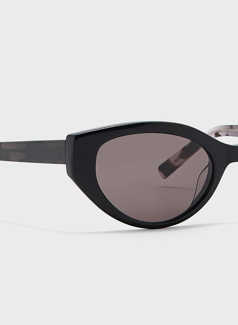 DKNY Oval Sunglasses - Image 4