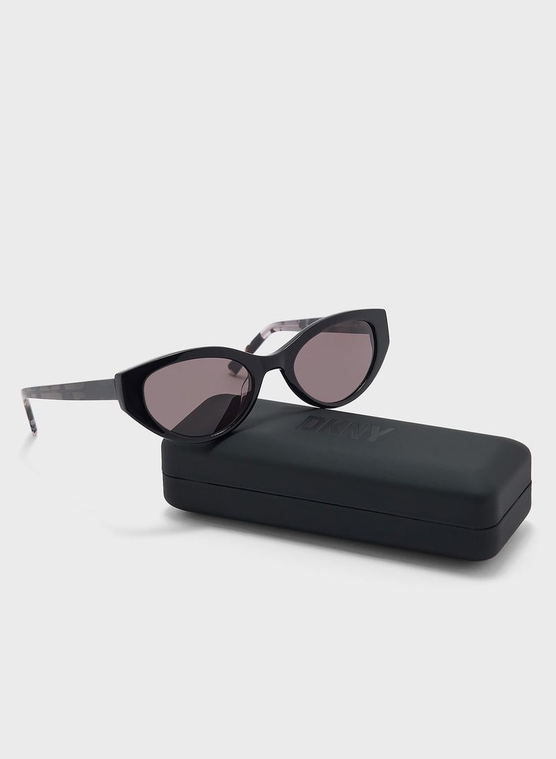 DKNY Oval Sunglasses - Image 5
