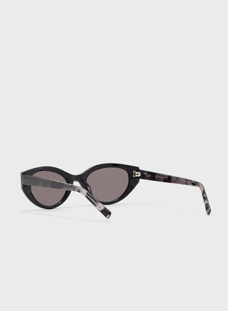 DKNY Oval Sunglasses - Image 3