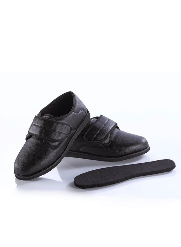 HT Medical Diabetic Shoe for Patients with Diabetes and Swollen Foot - Medical Diabetic Shoe (40), Black - Image 2