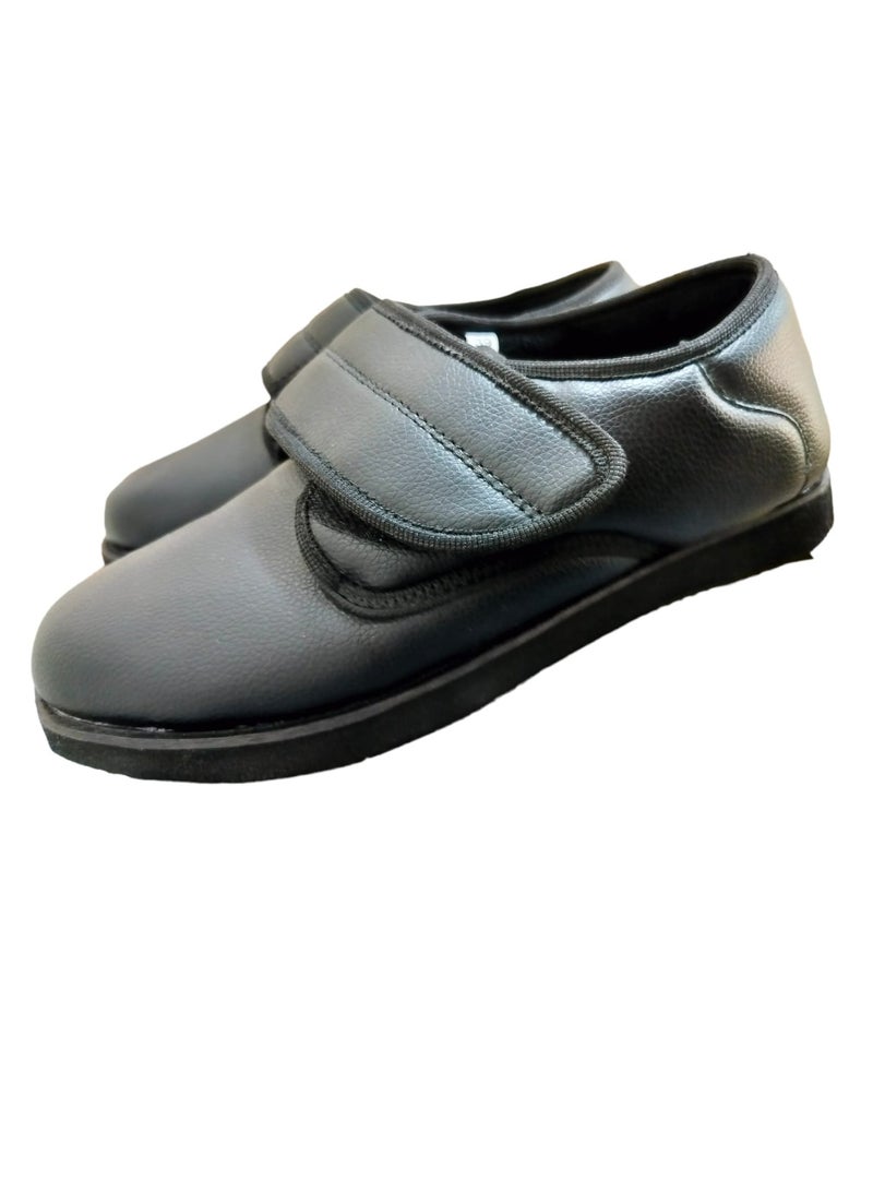 HT Medical Diabetic Shoe for Patients with Diabetes and Swollen Foot - Medical Diabetic Shoe (40), Black - Image 5