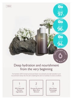 haruharu Wonder [HaruHaru Wonder] Wonder Black Rice Hyaluronic Toner 150ml  - Image 4