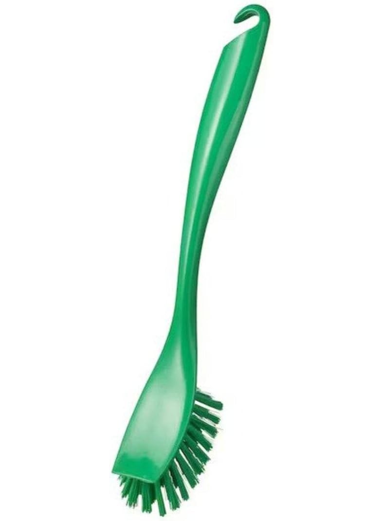 فرشاة. غسل الصحون. أخضر. - Image 1