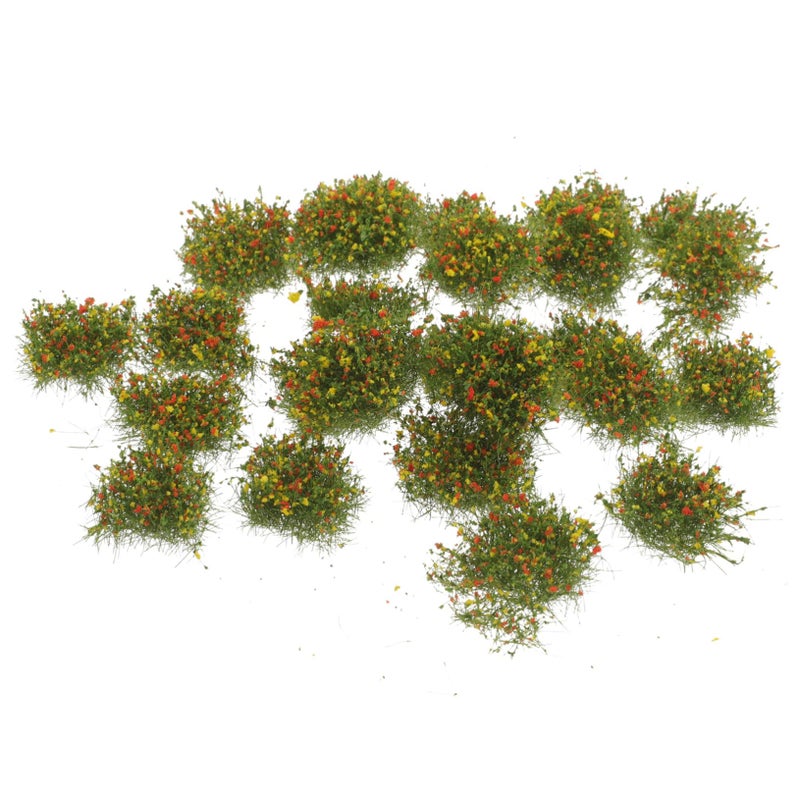 Artificial Grass Tufts 25pcs for DIY Model Scenery Sand Table Miniature Landscape Green - Image 2