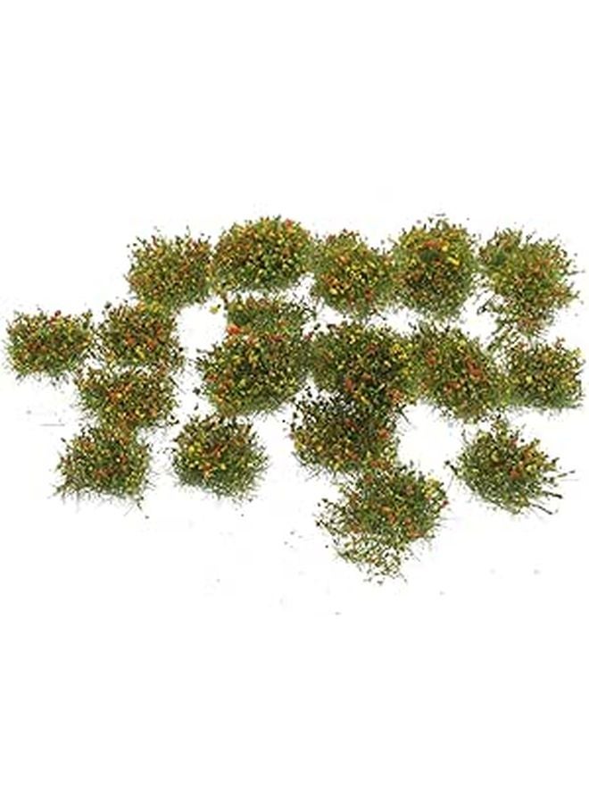 Artificial Grass Tufts 25pcs for DIY Model Scenery Sand Table Miniature Landscape Green - Image 1