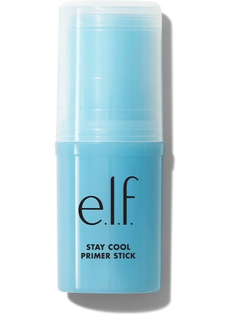 elf e.l.f. Stay Cool Primer Stick, Moisturising Gel Primer, Prepares Skin for Make-Up, Gives a Cooling Feel, Enriched with Aloe Water, Vegan & Cruelty Free - Image 1