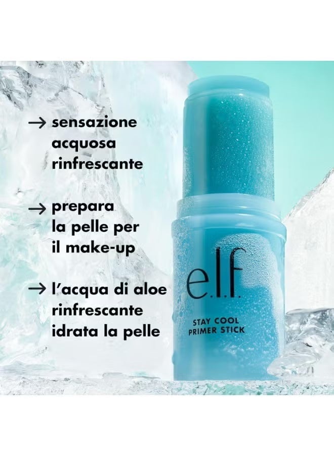 elf e.l.f. Stay Cool Primer Stick, Moisturising Gel Primer, Prepares Skin for Make-Up, Gives a Cooling Feel, Enriched with Aloe Water, Vegan & Cruelty Free - Image 2