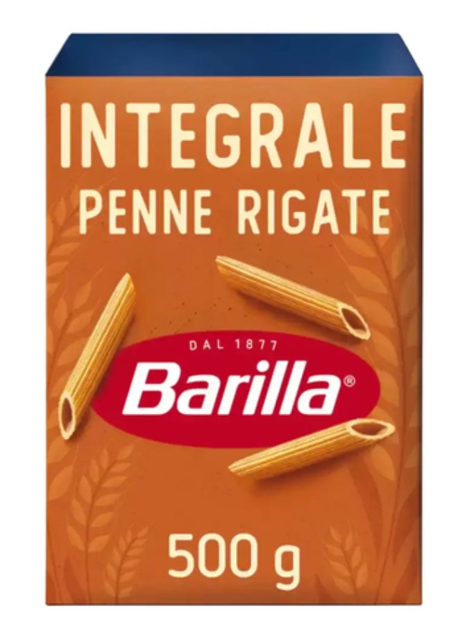 Barilla Pasta Penne Rigate Whole Wheat 500g