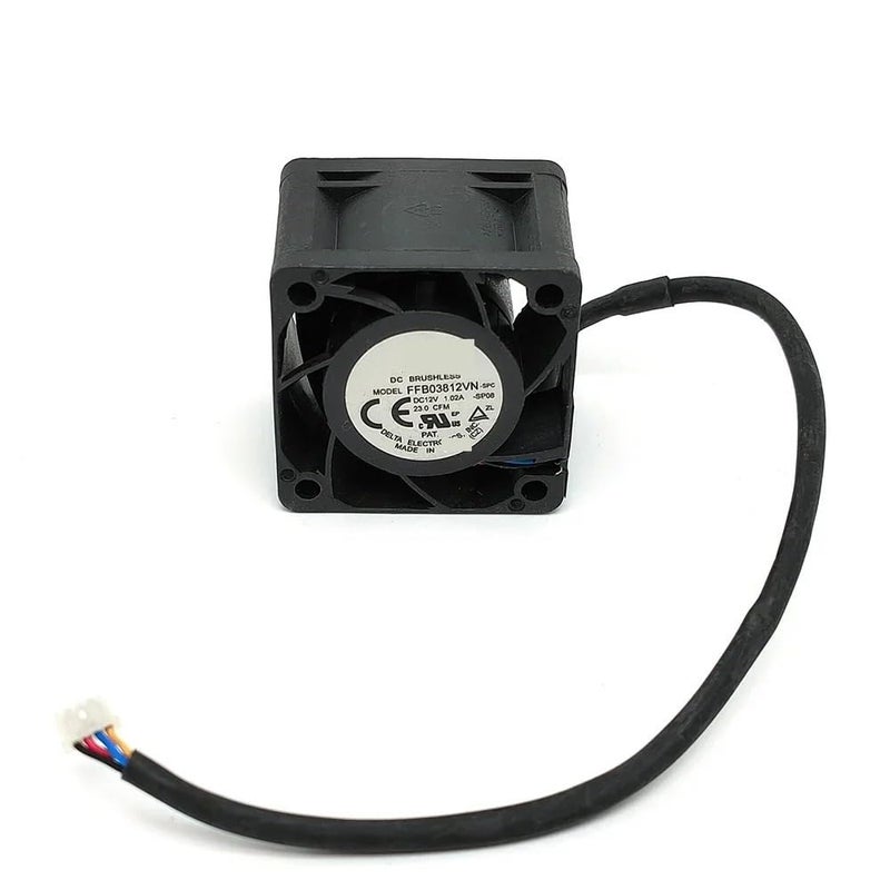 Laptop Parts FFB03812VH-SPC DC12V 1.02A 3828 38X38X28MM 4Wires PMW Cooling Fan - Image 2