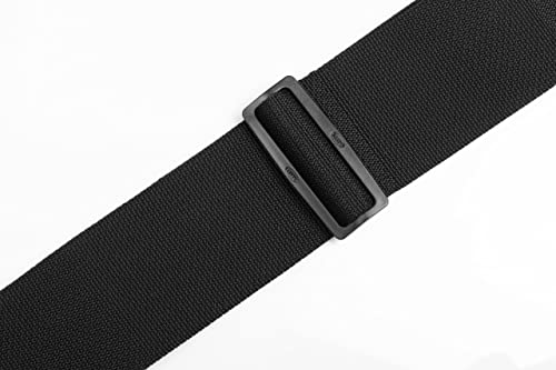 Levy's Leathers 3" Polypropylene Guitar Strap,Black - Image 3